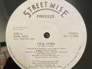 Freeez IOU Vinyl Record 80s Electro Freestyle Rare Promo Near Mint 12