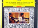 DGG TULIP RED STEREO Bach DAVID & IGOR OISTRAKH 3 Violin Concertos SLPM 138 820