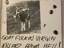 Chaotic Dischord Punk Rock Vinyl Record Goat Fuckin Virgin Killers LP 1986