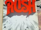 Rush Self Titled Vinyl LP Very Rare on Moon Records MN100 Canadian