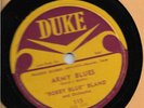 Bobby Bland 78rpm - No Blow, No Show / Army Blues - Duke 115 (E-)