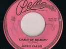 JACKIE FARGO - CHAMP OF CHAMPS - Memphis Wrestler 1962 *SIGNED* 45 on PEN 115