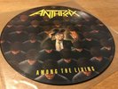 Anthrax Among The Living LP Picture Disc 1986 Rare Vinyl Island Records EX/CON