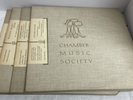 Set of 3 Red Colored Vinyl LPs Chamber Music Society CM 18, CM 1, CM 8, CM 7