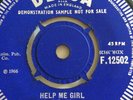 Eric Burdon &The Animals,DEMO,Help Me Girl/See See Rider,N.Mint,Decca,1966,Mod,