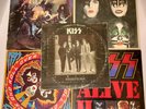 Kiss 5 Album Vinyl Records Set - Alive - Alive II - Dynasty - Etc..