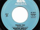 MARTHA REEVES - THANK YOU / THE REST OF MY LIFE -ORIGINAL 70s FUNK/SOUL USA1976
