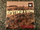 SYSTEM OF A DOWN LP TOXICITY 1st PRESS OG 2001 SONY HYPE STICKER RARE AMERICAN