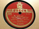 HEINZ RÜHMANN Wanderlied /& HERTHA FEILER Mir geht's gut... ODEON O-4629 (200)