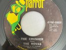 Garage Rockabilly 45 The Novas - The Crusher HEAR  Parrot The Cramps