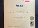 Das Schaffen Johann Sebastian Bachs / Pierre Fournier, violoncello