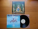 IRON MAIDEN -SEVENTH SON, PIECE OF MIND, LIVE + ONE LPs, CAN I PLAY 7
