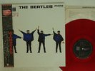 BEATLES HELP EMI/ODEON EAS-70134 JAPAN OBI RED VINYL VINYL LP