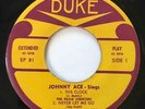 JOHNNY ACE Sings Tribute DUKE EP 81 The Clock Cross My Heart
