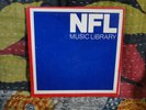 NFL-NATIONAL FOOTBALL LEAGUE MUSIC LIBRARY-1976 MONO 33 1/3 RPM-CLEAN VINTAGE