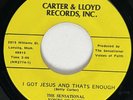 SENSATIONAL VOICES OF FAITH I Got Jesus and That's Enough Gospel Soul 45 HEAR