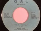 BIBLE WAY When the Savior Comes / What A Friend BWC Black Gospel 45 HEAR