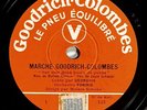 Georguis RARE DISQUE 78 tours RPM 25cm GOODRICH COLOMBES ( le pneu équilibré )