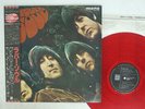 BEATLES RUBBER SOUL EMI/ODEON EAS-70135 JAPAN OBI RED VINYL VINYL LP