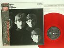 BEATLES WITH THE EMI/ODEON EAS-70131 JAPAN OBI RED VINYL VINYL LP