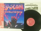 SAXON POWER AND THE GLORY CARRERE P-11335 JAPAN OBI VINYL LP