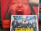 Scorpions Rock Believer SIGNED LP Vinyl cd gun roses metallica iron maiden auto