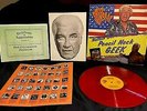1985 FRED BLASSIE PENCIL NECK GEEK RED VINYL EP WITH FREDDIE MASK DR DEMENTO WWF
