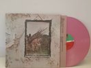 Led Zeppelin IV 4 LP Album RARE 1978 Pressing on Lilac Pink Colour Vinyl