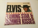 ELVIS PRESLEY LP ( Flaming Star & Summer Kisses ) Small Orange Mono Label.