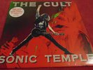 THE CULT - SONIC TEMPLE - LIMITED RED VINYL UK 1989