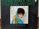 CONNIE FRANCIS SINGS FOLK SONGS FAVORITES  1968 JAPAN LP  MGM SMM-1167