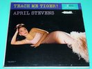 April Stevens Teach Me Tiger LP Imperial Mono 9118 Torch Pop 1960 VG