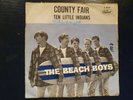 BEACH BOYS - 7' SINGLE - TEN LITTLE INDIANS - W.PS. SWEDEN