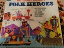 WALT DISNEY PRESENTS FOLK HEROES RECORD & BOOK ST3921 THE WELLINGTONS & GUESTS
