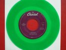 Beatles  RARE  ( BIRTHDAY/TAXMAN ) NEW MINT GREEN VINYL JUKE BOX ONLY  45 LENNON