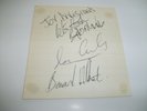 JOY DIVISION: Ultra Special Most Beautiful COMPLETE Autograph-Set  IAN CURTIS