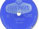 1957 The RAYS Rock’n Roll 78 RPM Record. Silhouettes