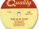 Super Rare 1958 Little ANTHONY & the Imperials 78 RPM Record. Tears on my Pillow