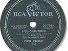 1957 ELVIS PRESLEY Rock’n Roll 78 RPM Record. Jailhouse Rock