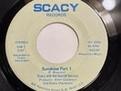 SCACY AND THE SOUND SERVICE   SUNSHINE   Rare Orig. ‘72 Washington DC FUNK 45