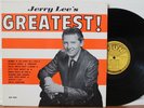 Jerry Lee Lewis LP “Jerry Lee’s Greatest ”   Sun 1265   DG Mono   VG+ Rockabilly