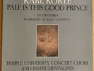 KARL KORTE Pale Is This Good Prince LP Classical, Temple University, Robert Page