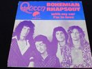 RARE QUEEN: Bohemian Rhapsody Org 1975 DUTCH wide centred 7