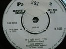 JOHN ANDREWS.ITS JUST LOVE.DEMO.VINYL.7