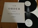 New Order Substance 1987 LP 2 x Vinyl First Pressing  A1 B1 C1 D1 Excellent