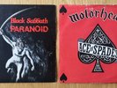 Black Sabbath - Paranoid + Motorhead - Ace Of Spades 2 x  7