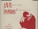 London CS 6174 Ravel & Prokofiev, String Quartet (Carmirelli Quartet) PROMO LP
