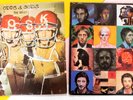The WHO x2 LPs: Odds & Sods U.K. (1974) / Face Dances (1981) POSTERS Mint- a1703