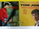 TOM JONES x2 LPs: What's New Pussycat & It's Not Unusual (1965) VG++/M- a1490