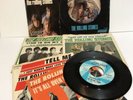 the Rolling Stones, assorted 45 rpm records, 1960’s, original owner